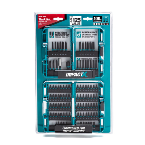 FHC Makita E-00038 ImpactX - 100 Pc. - Driver Bit Set