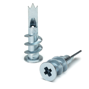 FHC Drywall Zinc Auger Anchors For #8 or #10 Screws 100/Pk