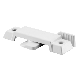 FHC Sash Lock For Vertical And Horizontal Sliding Windows -  2-1/4&rdquo; Mounting Hole Centers - White Diecast (Single Pack)