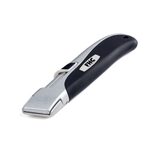 FHC Retractable Safety Knife - Silver & Black