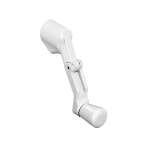 FHC Folding Casement Crank Handle (11/32" Spline), White (2-Pack) &ndash; Fits Truth Entrygard Operators