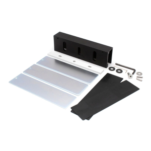 FHC Universal Glass Door Mounting Kit For 1510 Series SDC EMLock&reg; Electromagnetic Locks - Black 