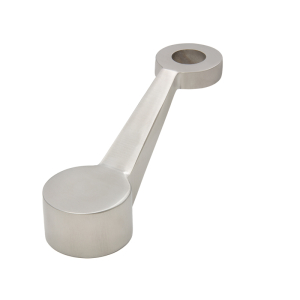 FHC Heavy Duty Post Mount 1 Long Arm Spider Fitting - Brushed Stainless 