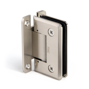 FHC Hydraulic Series Preston Beveled Wall Mount Hinge - Full Back Plate