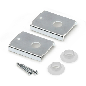 FHC Bi-Fold Door Repair Bracket - Top or Bottom Mount - For Wood Doors (2 Pack)