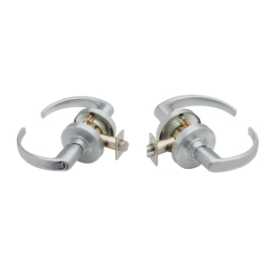 FHC Schlage NDEU Series Mortise Lever Lockset - Fail Secure Electric Unlocked - Included Request to Exit SFIC - 2-3/4" Backset Sparta Lever