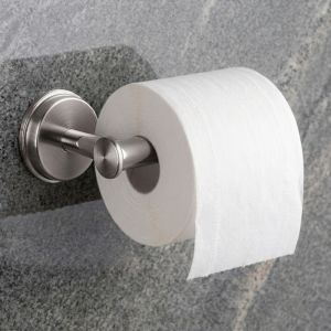 FHC No-Drill Suction Toilet Roll Holder