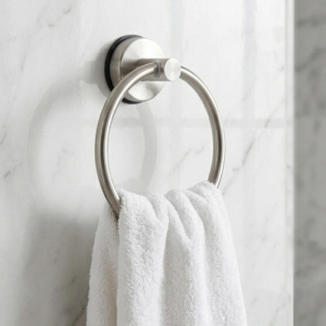 FHC No-Drill Suction Towel Ring ID 5-1/2"