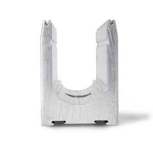 FHC Precision Lock Plus&reg; Base Shoe - 120 Lengths Surface Mount Drilled 12" CTC - Mill Aluminum