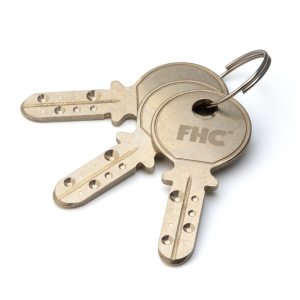 FHC Replacement Keys for S03P12 Slip-On Glass Door Lock