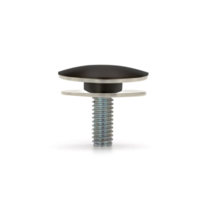 FHC 3/4" x 1/8" Low Profile Standoff Cap - Matte Black