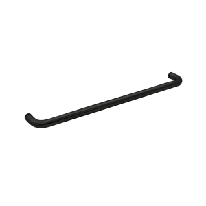 FHC 18" Single-Sided Towel Bar Tubular No Washers - Matte Black