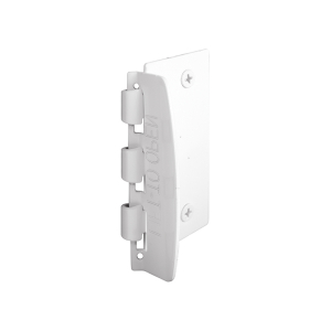 FHC Flip Action Door Lock - Reversible White Privacy Lock With Anti-Lock Out Screw For Child Safe Mode - 2-3/4&rdquo; (Single Pack)