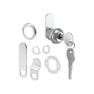 FHC (Keyed Different) Drawer And Cabinet Lock - 5/8&rdquo; - Diecast Stainless Steel - Fits On 5/16&rdquo; Max Panel Thickness (1 Kit)
