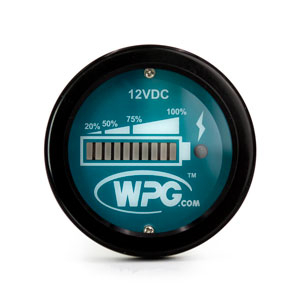 FHC Wood's Battery Gauge for Frame Lifters 12V DC