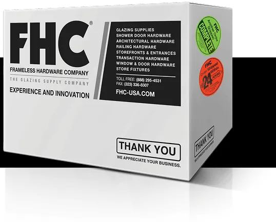 FHC branded shipping box