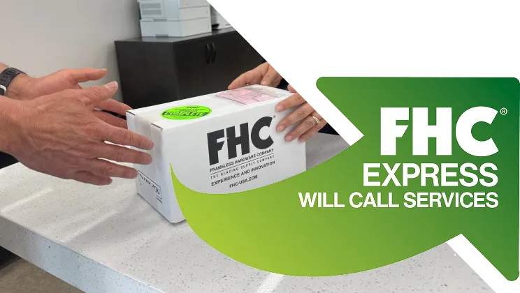 FHC package handoff at will-call counter