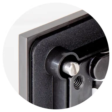 Integrated Recessed Gasket Groove