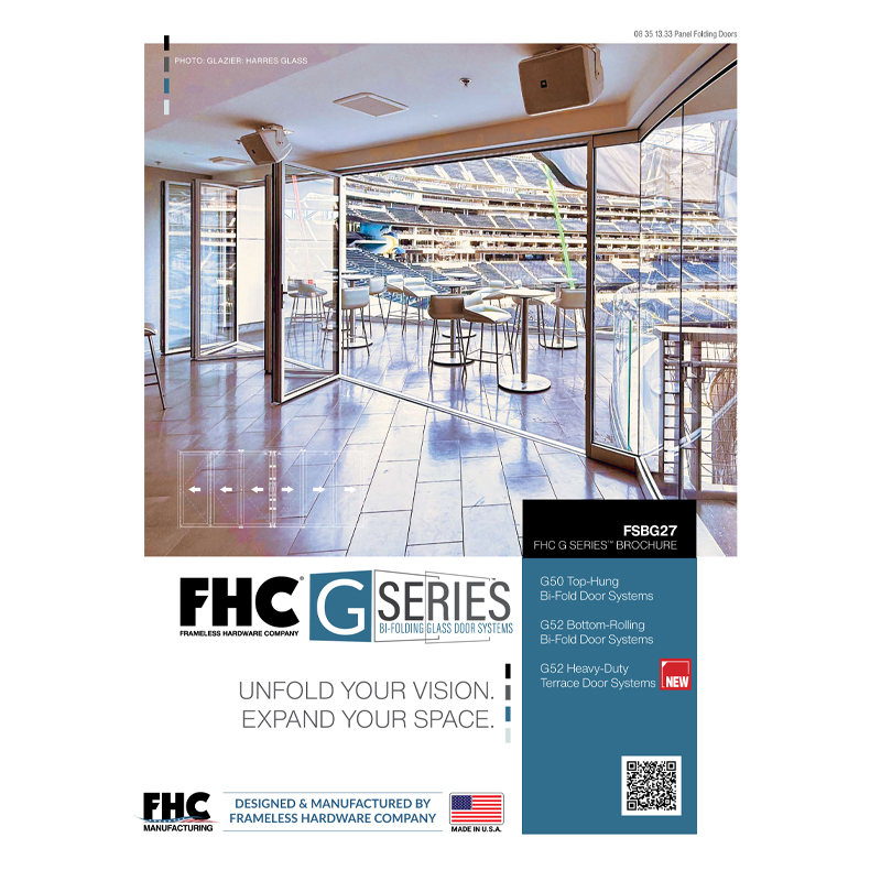 FHC G-Series Bi-Folding Glass Door Systems Brochure
