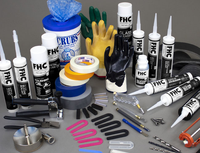 View all of our Glazing Supplies. Silicones, Glass Cleaners, Razor Blades, Shims, Setting Blocks and More